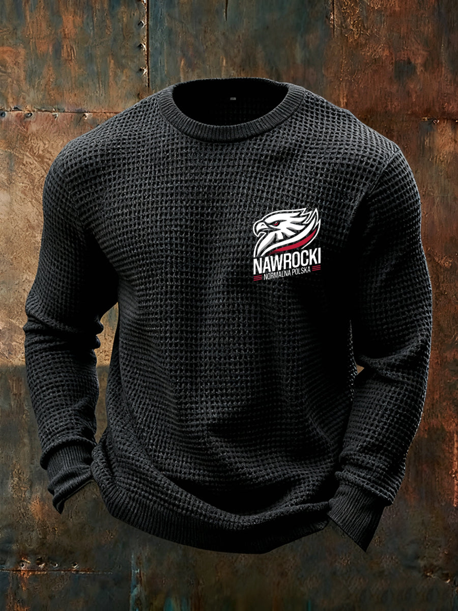 Pánské vintage fashion casual s dlouhým rukávem