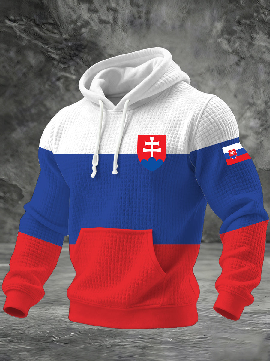 Pánské vintage casual loose hoodie