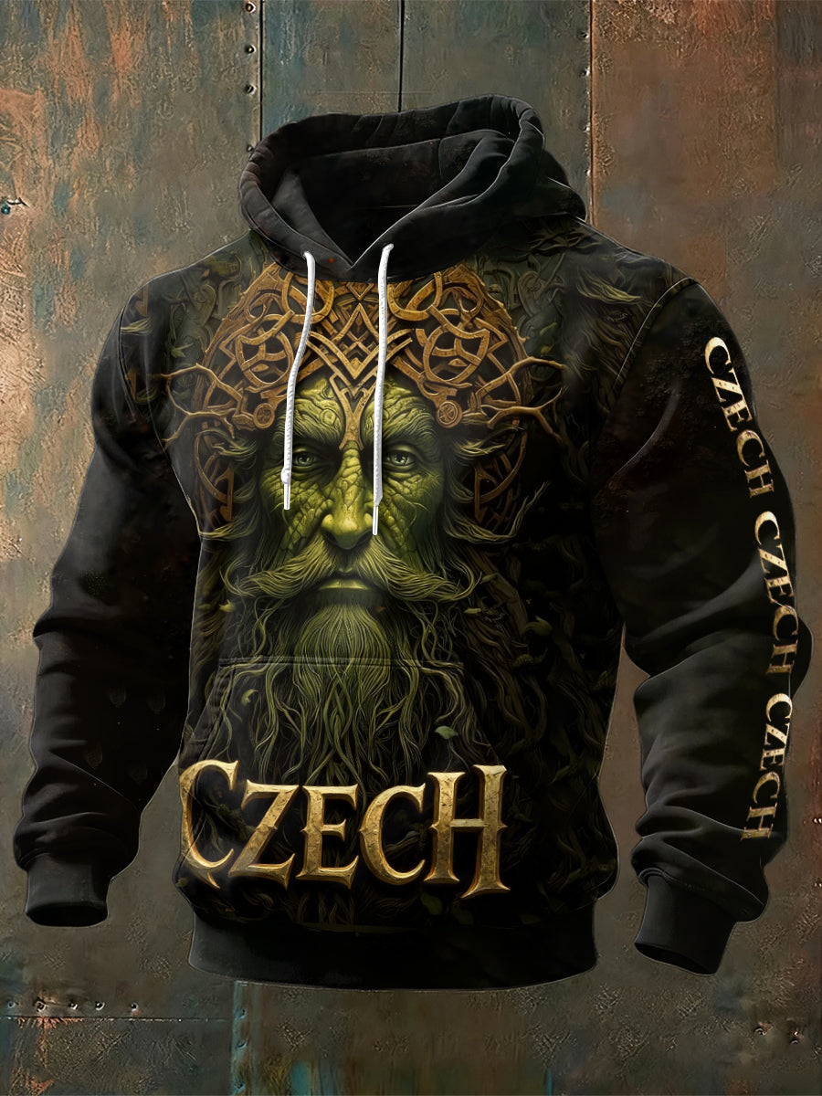 Pánské czech character print sweatshirts
