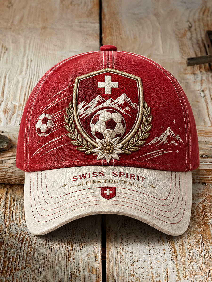 Retro-Fußball-Druckmütze