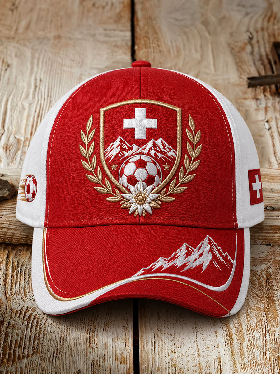 Retro Fußball druck Hut