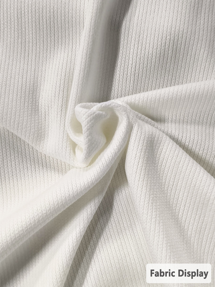 Ženské povědomí o rakovině prsu santa claus vytisknout žebrované mikiny s kulatým krkem