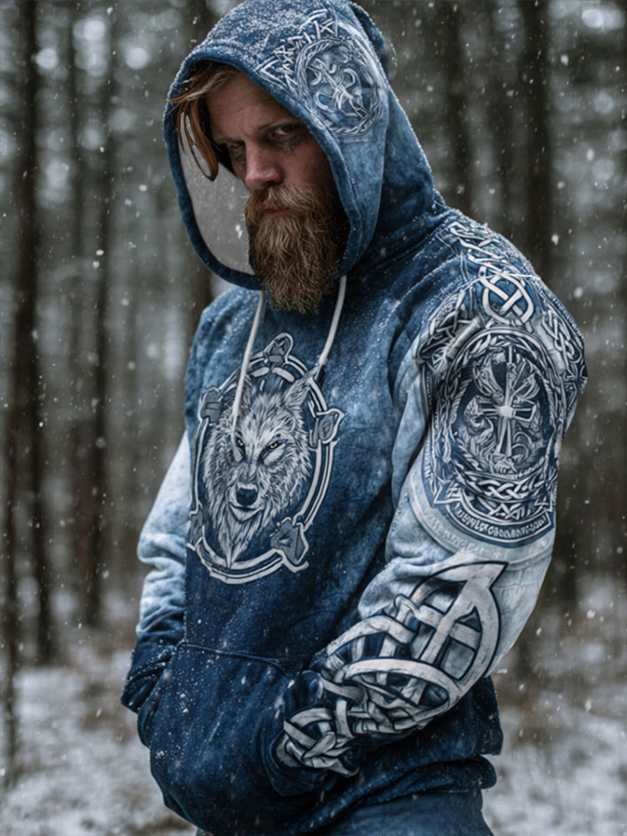 Pánské vikingské hoodie