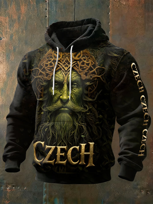 Pánské czech character print sweatshirts