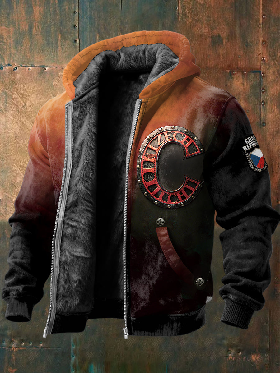 Pánské cletter gradient fleecelined jacket