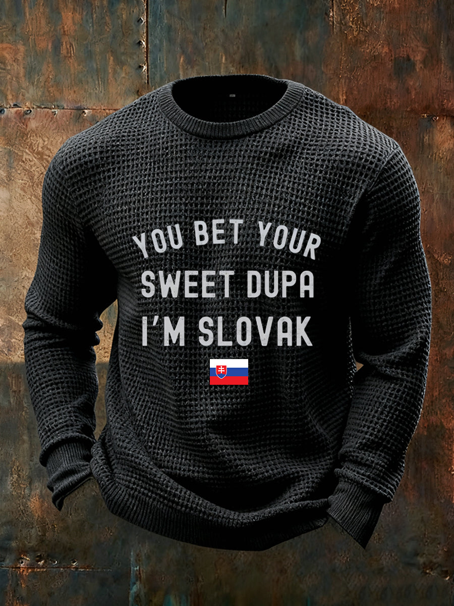 Pánské vintage fashion casual s dlouhým rukávem