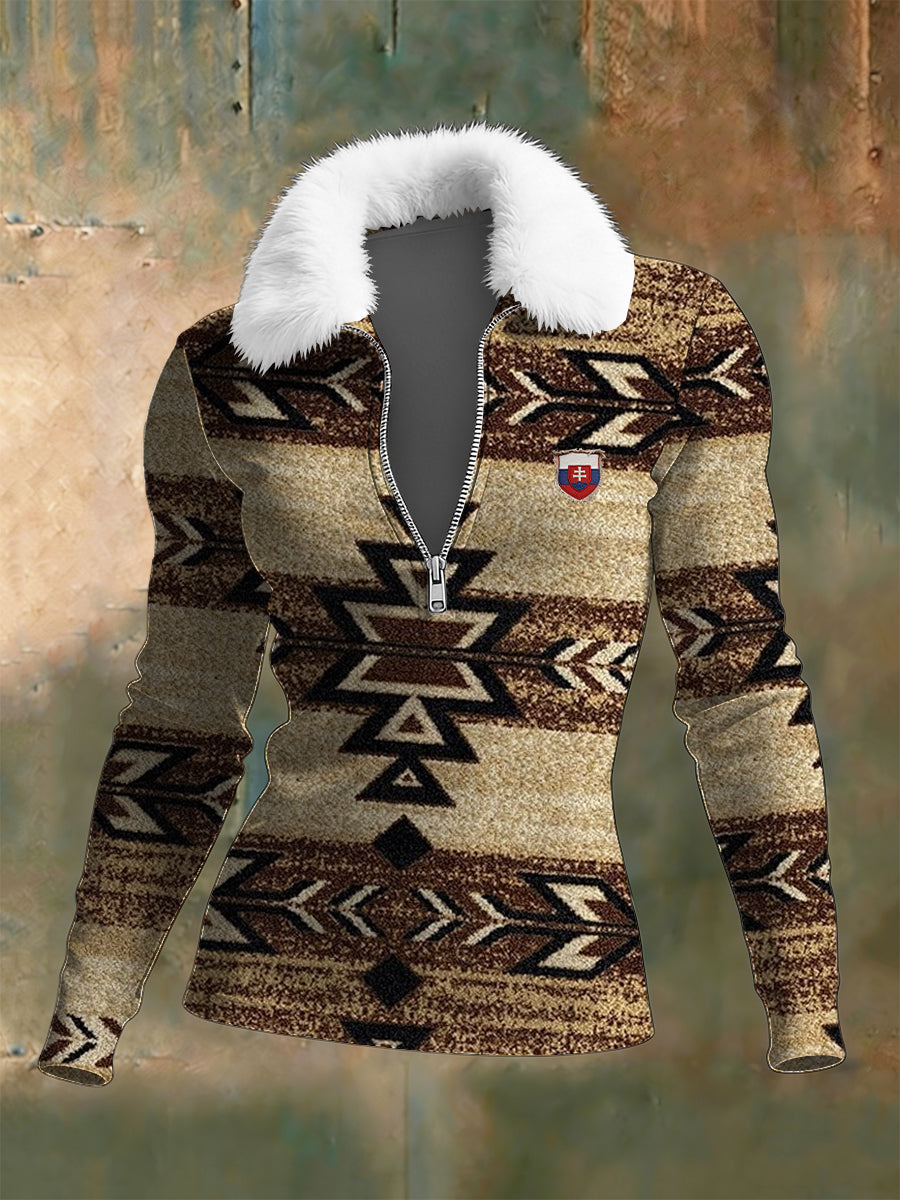 Ženy polovina zips příležitostné a pohodlné slim fit top