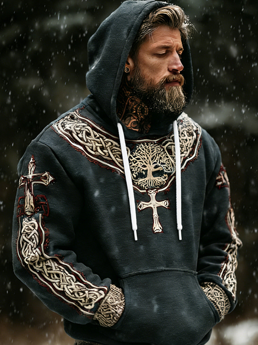 Pánské vikingské hoodie