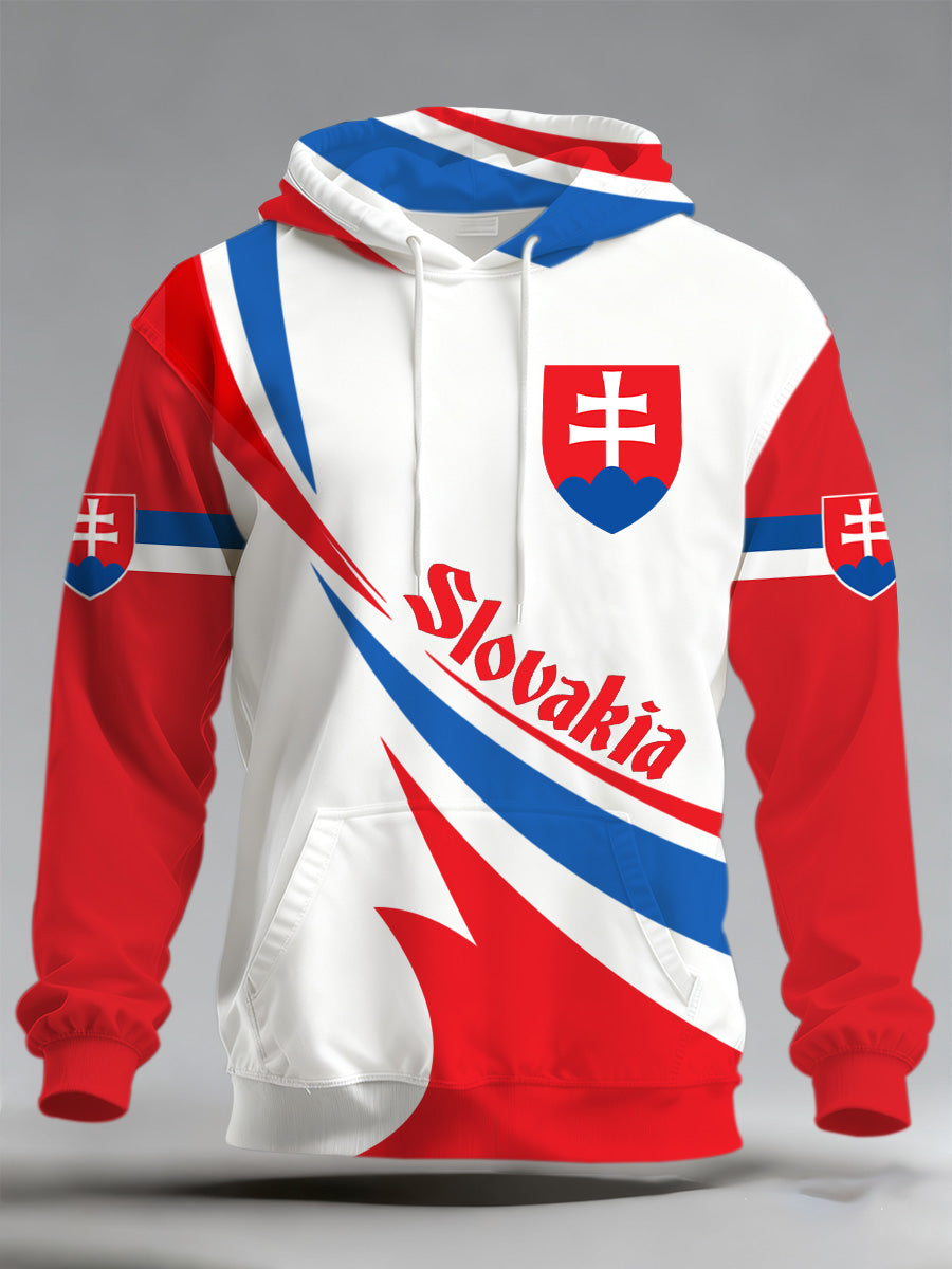 Pánské slovenské tisk hoodie