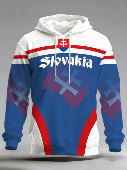 Pánské slovenské tisk hoodie