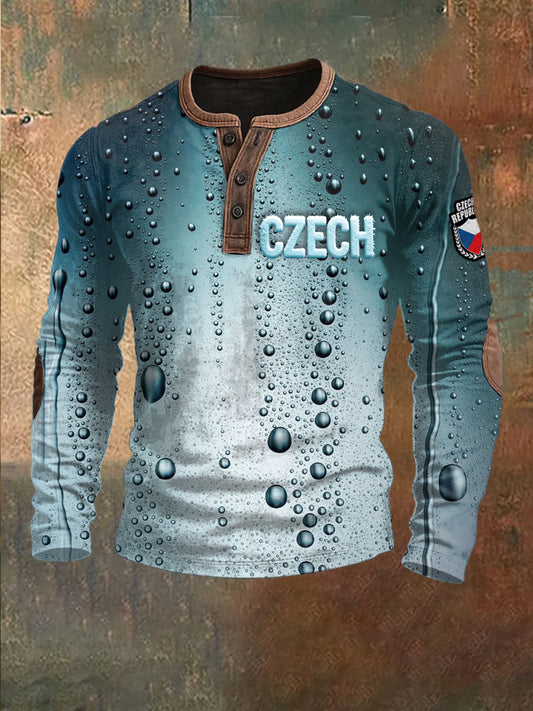 Pánské české kreativní tisk minimalistická mikina