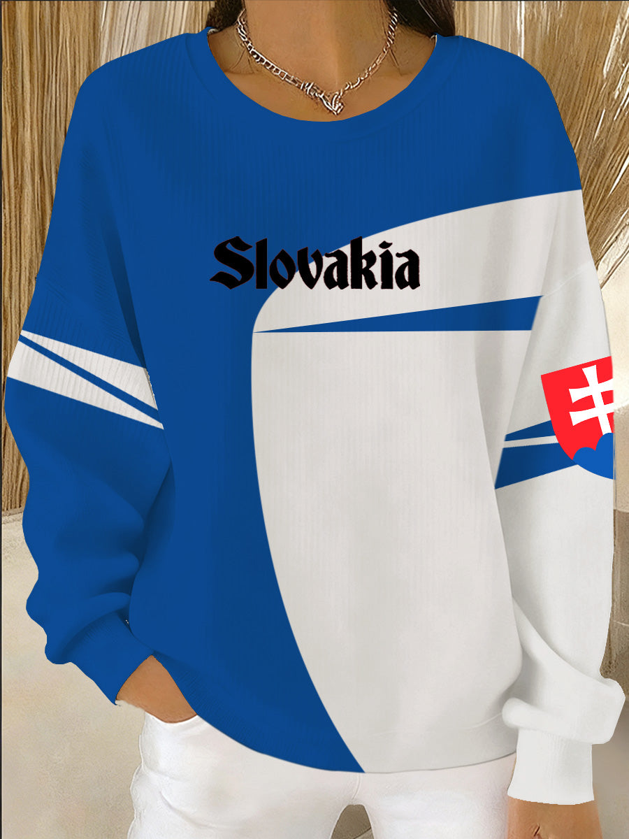 Dámská mikina s slovenskou vlajkou