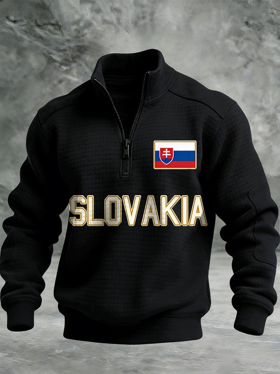 Pánska slovenská výtvarná tričko sweatshirt