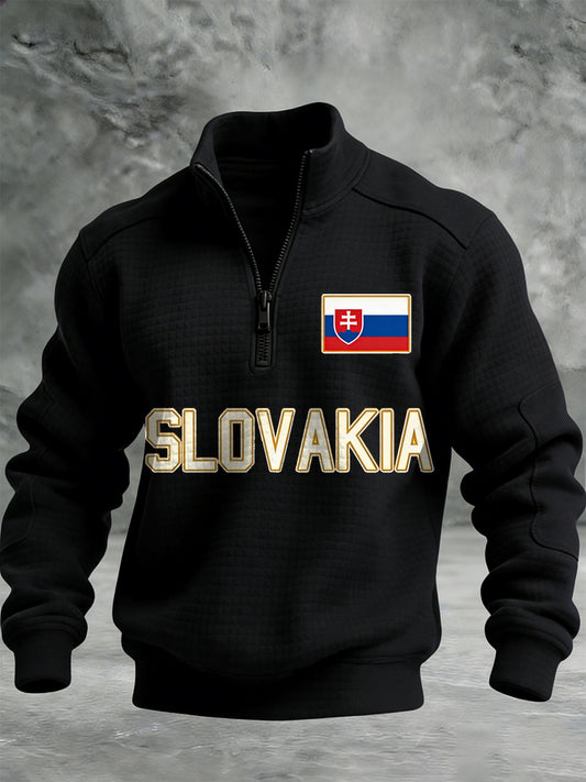 Pánska slovenská výtvarná tričko sweatshirt