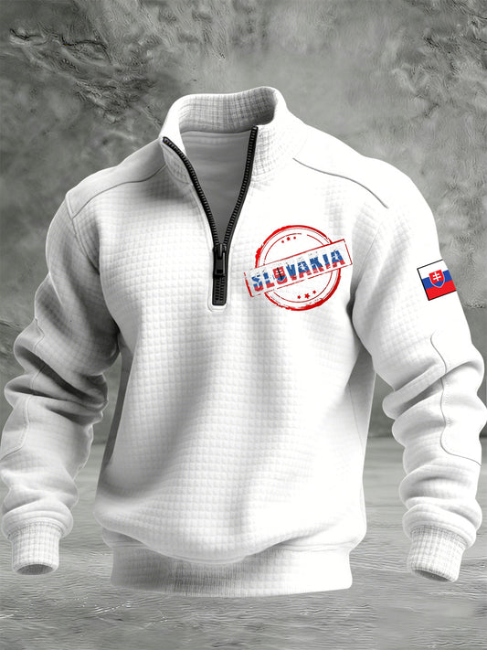 Pánska slovenská výtvarná tričko sweatshirt