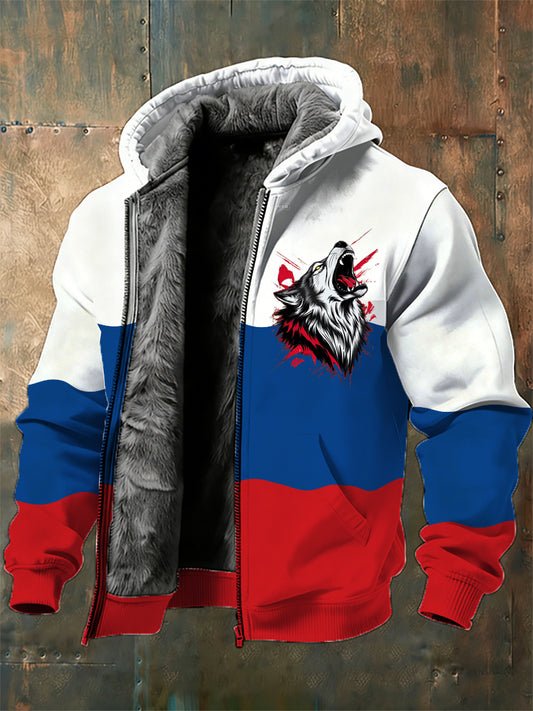 Pánska kompozitná fleecová bunda