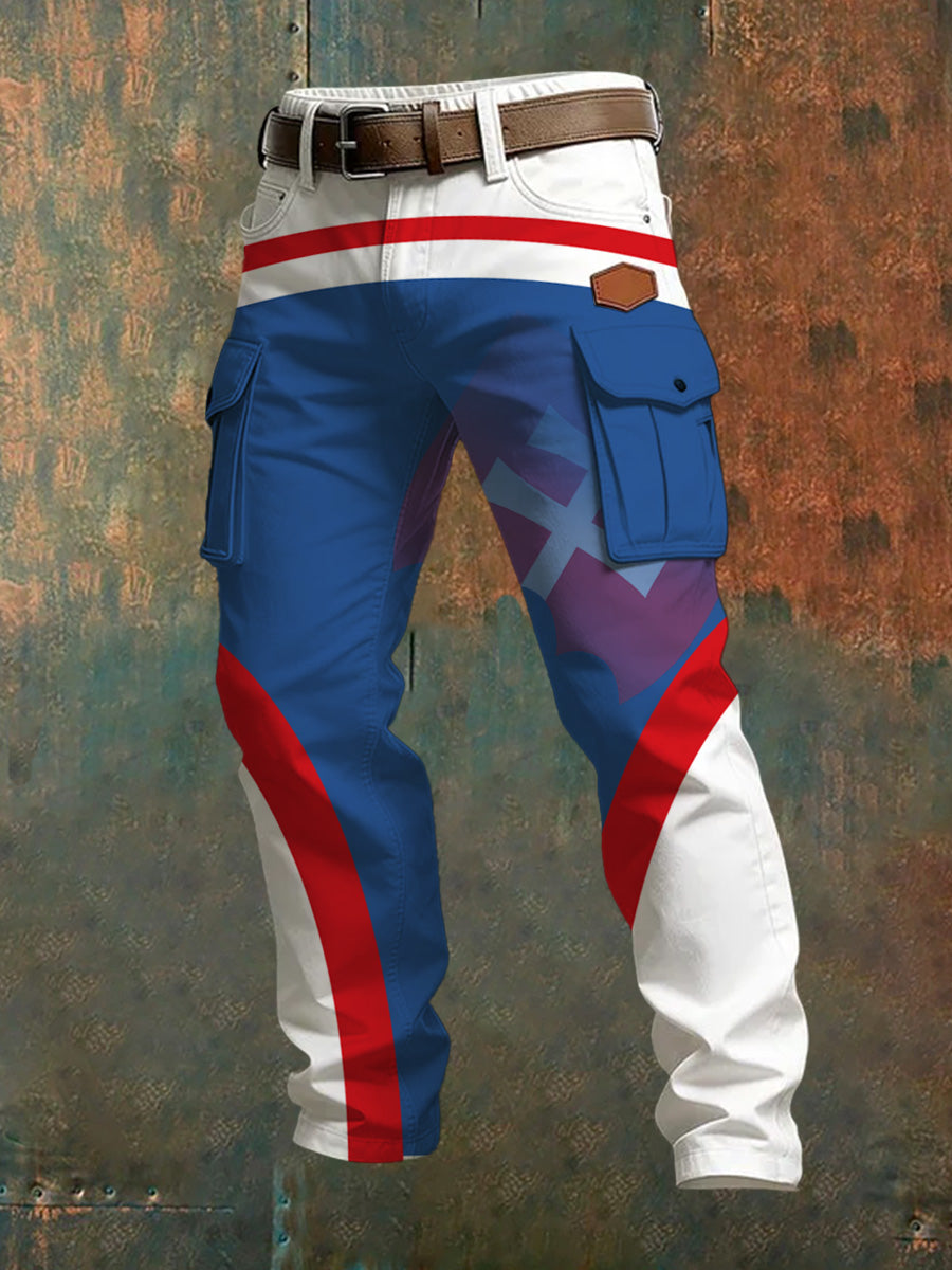 Pánske české umelecké tlače nohavice