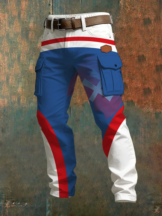 Pánske české umelecké tlače nohavice