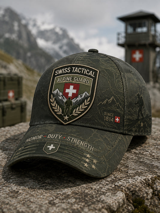 Herren-Mütze mit Tarnmuster im Militärstil