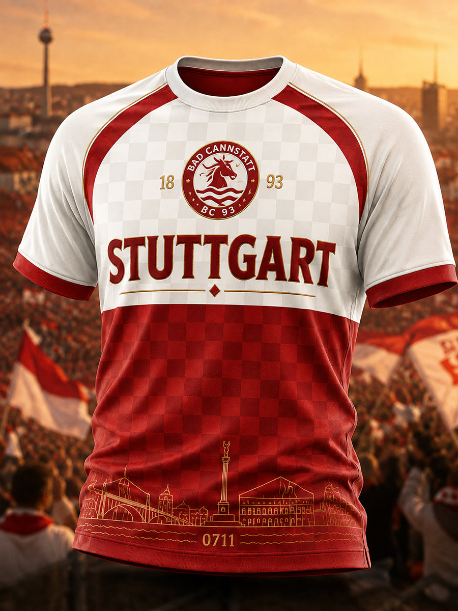 Herren-T-Shirt mit kurzen Ärmeln